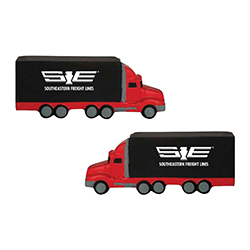 RED/BLACK TRUCK STRESS RELIEVER